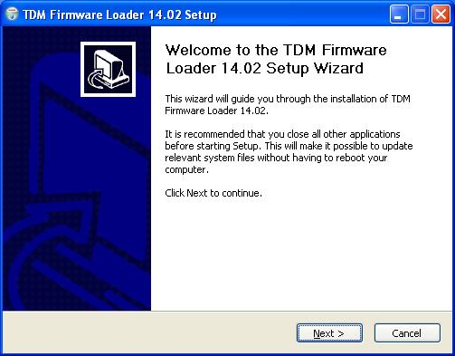 install tdm upgrade Required Tools TDM load cable Firmware loading comloc TDM Upgrade Part # Description Qty 1 