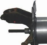 The bearing cup can fit wheel bearings up to 9 mm Ø. Hub dismounting is made with optional tools for the best function 0-0007, 0-0008, 090-, 090-, 0. Rec.