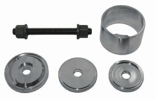 0-0 Control arm bushing set, front VW, Audi, Seat, Skoda Set for replacing of the rear bushing of the front control arm.