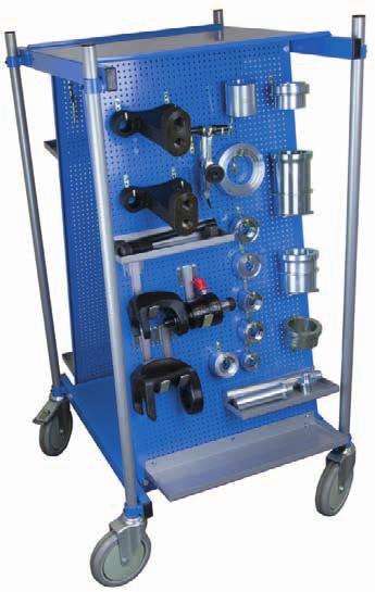 This tool and storage system is made for all automotive and truck garages that wants to take the next step in efficiency and profit.
