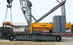 Power & versatility in its own class SANY America s growing line of powerful crawler cranes