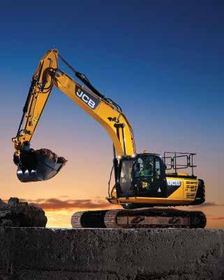 Extended service intervals such as engine oil, hydraulic oil and greasing help reduce waste products. Plus, great strides have been taken in the noise reduction of the company s excavators.