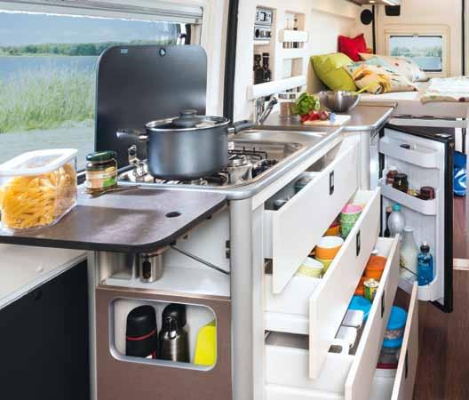 Cooking Functionality in its most attractive form the kitchen in the new Amundsen is a true masterpiece, and not only with regard to its looks.