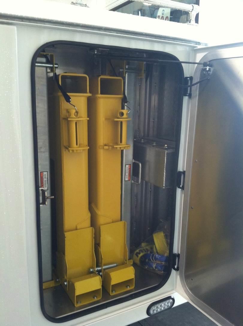 Bus Lift Storage System (Fold Down)