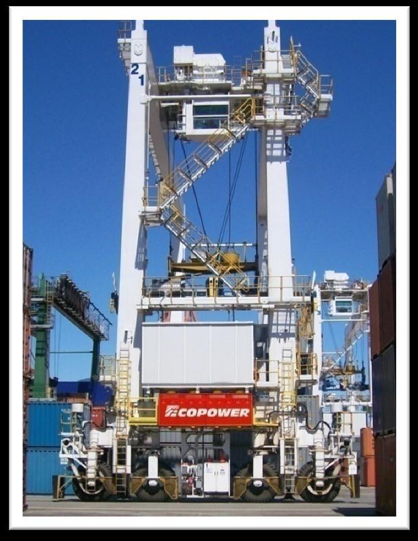 Technology Typical Crane Applications Port Crane or Rail Yard Cranes Up to 60 long tons,