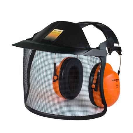 3M Peltor Face Protection Peltor V40 Multisystem The Peltor V40 Multisystem is specially designed to be combined with hearing protectors or a built-in communication system.