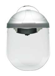 and comfort 3M Tuffmaster H8 Headgear The same visor attachment as the H4 Headgear, but with a precision locking device