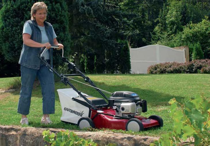 ideal way to mow! Mulching saves time and money and optimizes the nutrient cycle of your lawn.