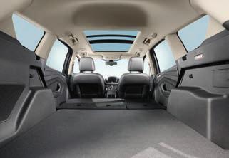 A feeling of open spaciousness is amplified by the power panoramic Vista Roof. You re always ready for adventure in Escape. Up to 67.8 cu. ft.