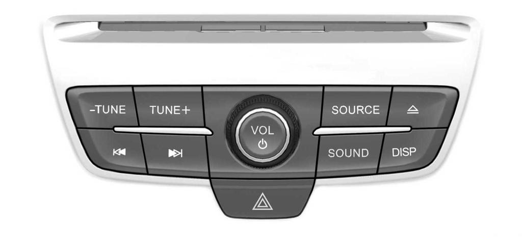 Audio System AUDIO UNIT - VEHICLES WITH: AM/FM/CD/SYNC/ TOUCHSCREEN DISPLAY WARNING Driving while distracted can result in loss of vehicle control, crash and injury.