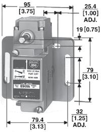 Description E50KH3 E50 Mounting adaptor for horizontal and vertical adjustment E50KH10 E50 mounting