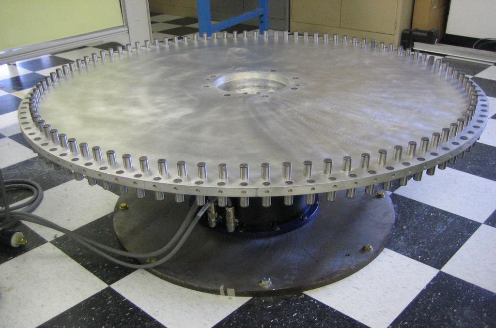 Housed DDR Indexer Customer Load Wheel 4 Feet Diameter 250 Pounds 96 Steel pegs 3.