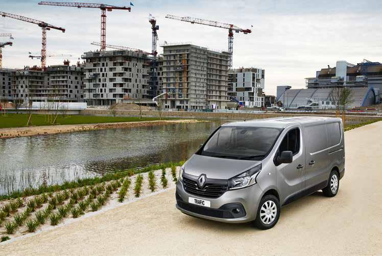 THE ALL-NEW RENAULT TRAFIC THE ALL-NEW TRAFIC VAN HAS BEEN SPECIFICALLY DESIGNED TO MEET THE NEEDS OF PROFESSIONALS, WHATEVER THEIR BUSINESS ENVIRONMENT.