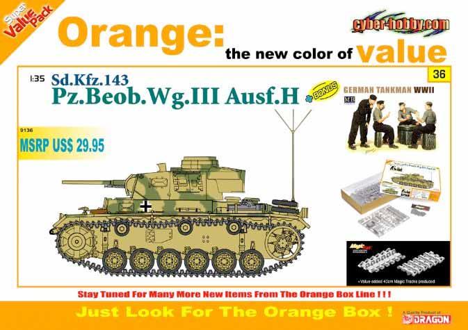 IPMS Seattle Chapter Newsletter Page 1 SdKfz 143 PzBeobWg III Ausf H by Eric Christianson, IPMS # 42218 Scale: 1/35 Company: Dragon Price: $35.