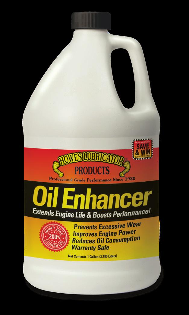 HOWES OIL ENHANCER Total protection for: engine, manual transmission and gear box.