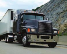 with the bold, classic design of the axle forward model that is the very embodiment of American trucking.