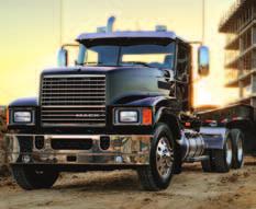 accessories, is only available on axle forward models, this is the Mack that truly reflects your individuality.