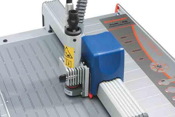 Klemsan Wire Marking Tags Closed Type Open Type Labeling with Engraver KLM-PS Engraver System The Engraving Unit was specifically designed for getting adapted to KLM-PS (A3/A4) Plotters and for easy