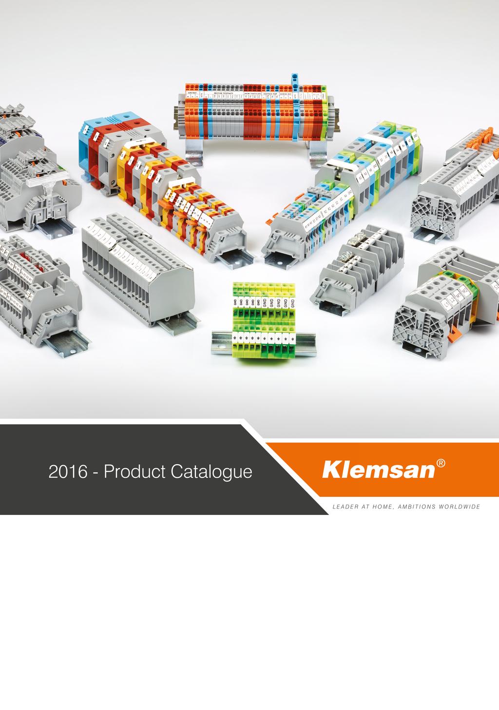 Type and Catalog Number Index Important Notice Type Klemsan Inc. reserves the rights for any changes in this catalogue.