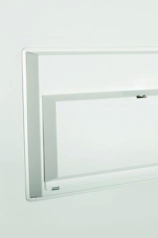 E SFE NOT SEEN With a range of surface, semi-flush and flush mounting versions to choose from, each consumer unit is finished in white RL 9003 (low smoke and fumes