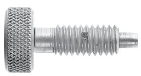 Retractable Plungers Hand Retractable Locking Style Improved design allows plunger pin to be locked in fully retracted position Used in machining applications as positioners, loading pins or indexing