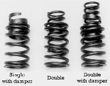 Valve Springs Our valve springs are manufactured from high quality chrome silicon or chrome vanadium wire, shot peened, heat-treated and heat set.