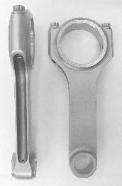 Connecting Rods Eagle I-Beam connecting rods These forged, OEM replacement connecting rods are manufactured from 5140 chrome moly steel, which features higher strength and better corrosion resistance