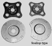 Flexplates Bolt Cutout Number of Hole Application/Description spacing (A) Location crank bolts diameter (B) Part Number Small Block 273-318-340-360ci Stock replacement: (no counterweight) Most