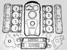Gaskets Full Gasket sets Small Block Description 273ci - 318ci Part Number CALL 340ci Standard Fel-Pro set 3010 main pieces included: 3102 head gasket 3204 and 3208 intake gaskets 3306 exhaust