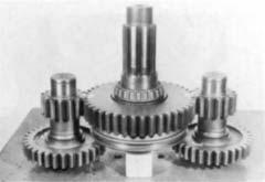 diameter towards the gear. 2. Mark any two adjacent teeth on the low speed gear and 4.