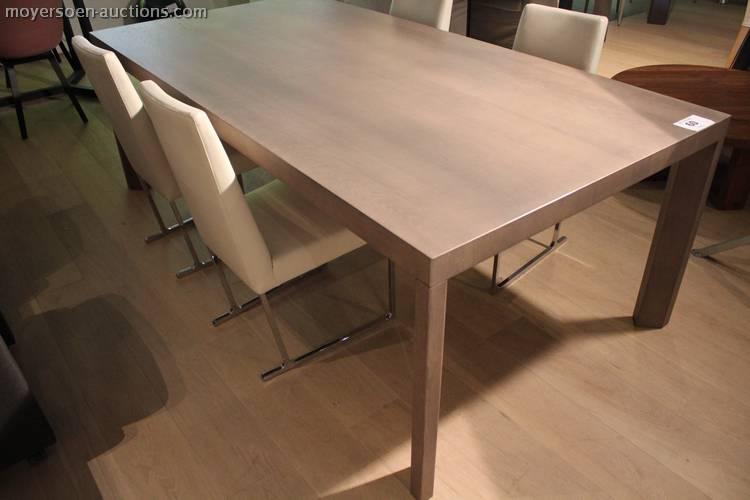 60 1 solid wood dining table, dimensions: 2200