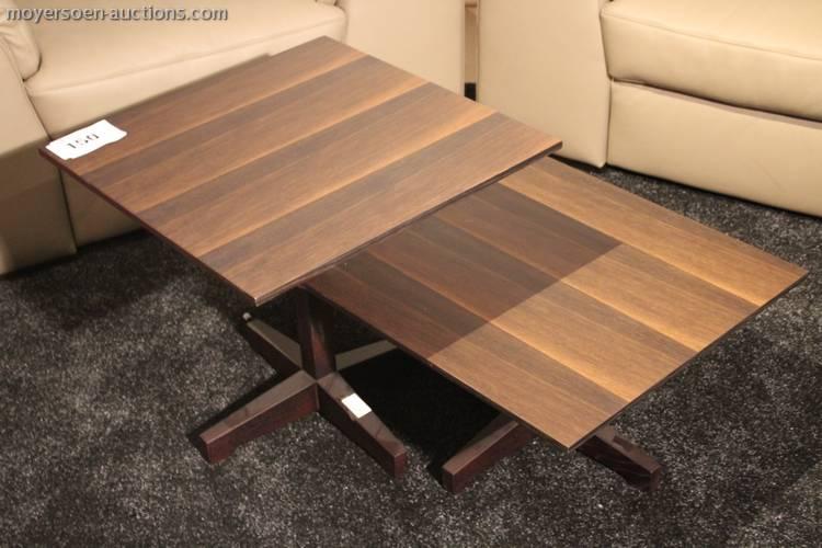 xh750mm, 200 150 2 side tables, color: brown,