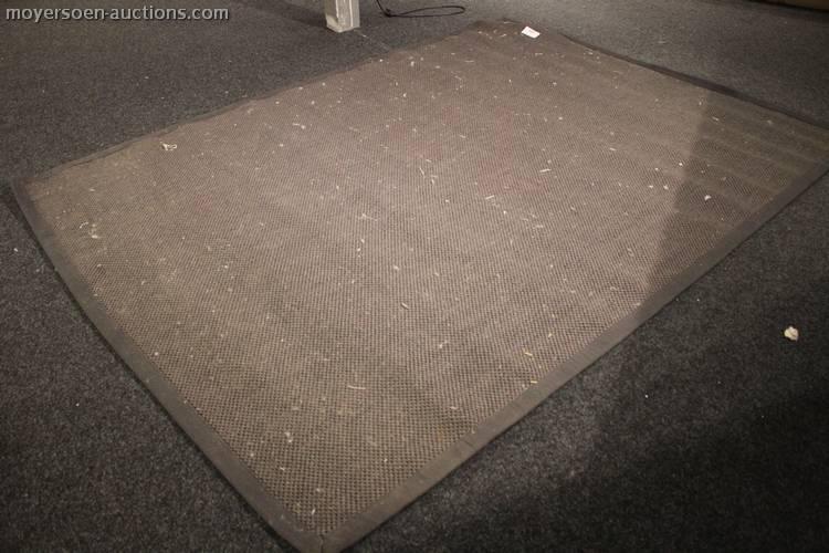317 1 Carpet sisal, color: dark gray dimensions approximately