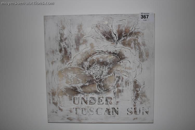VR 1850 367 1 Decorative canvas drawn """" Under Tuscan Sun '',