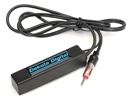For example, a replacement antenna from Dakota Digital model ANT-2000 is available. See www.dakotadigital.com for more details. 3.14 Install Trailer Hitch Receiver (Optional) g.