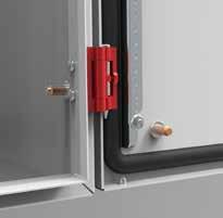 The new hinges are produced by die casting which greatly improves the aesthetics.