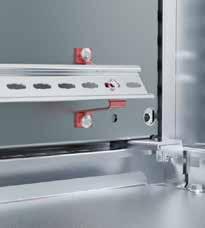 February 2017 Depth adjustment of the DIN rail for faster, more convenient wiring; Easier installation of terminals; Simplified cabling process during the panel building; Makes life easier for