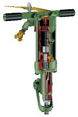 Sullair Drills are Designed for Performance and Operator Protection Dead Man Safety Handle The Sullair drills are designed so that the tool automatically stops operating when the operator releases