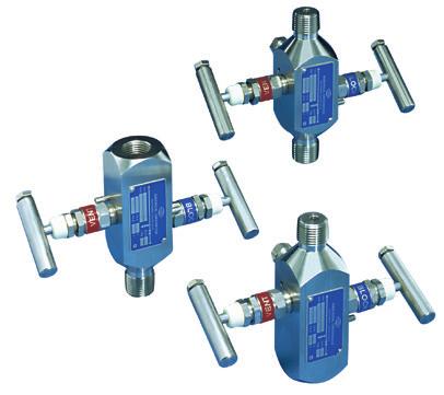 Two-valve single outlet gauge valves that combine isolating, calibrating and venting facilities in a single compact unit Features General application These valves enable gauges, pressure transmitters