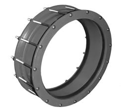 JCM Bolted Couplings & Flanged Adapter Standard Material Specifications JCM 200 Series Steel Couplings Sizes 3" - 12" MIDDLE RING: Steel per ASTM A-36 FOLLOWERS: Ductile Iron ASTM A536 Sizes 14" and