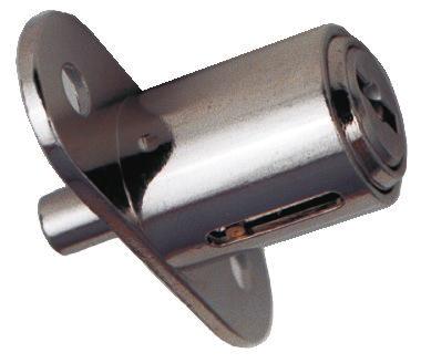 8 139 ITEM NO: 139 FINISHES: nickel PACKAGING: 2 brass keys, 1 cylinder ring SUITABLE FOR: 15/16" (22mm)