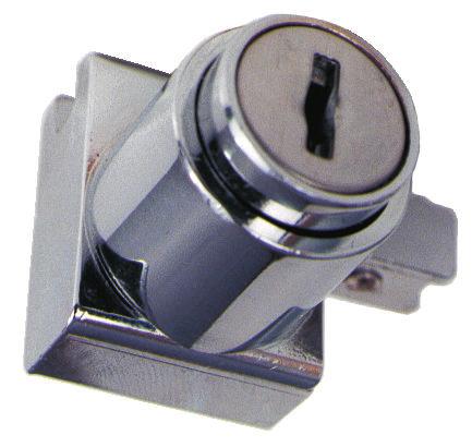 7 217 TRACK SWINGING GLASS DOOR LOCK 218 ITEM NO: 218 with stainless steel