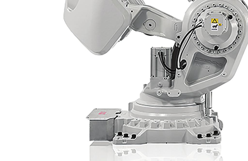 In addition, the IRB 8700 delivers 25% faster speeds than any other robot in this class size.