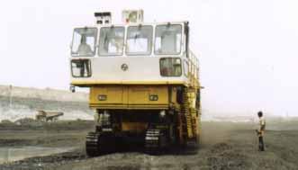 Reduces cost of transportation of minerals by belt conveyors / dumpers. Designed for selective mining. Depth of cuts can be pre-determined seam by seam. Reduces manpower.