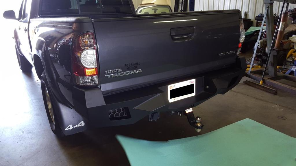 I. Overview Congratulations on your new purchase of the industries best and most stylish Rear Bumper available for the Toyota Tacoma!