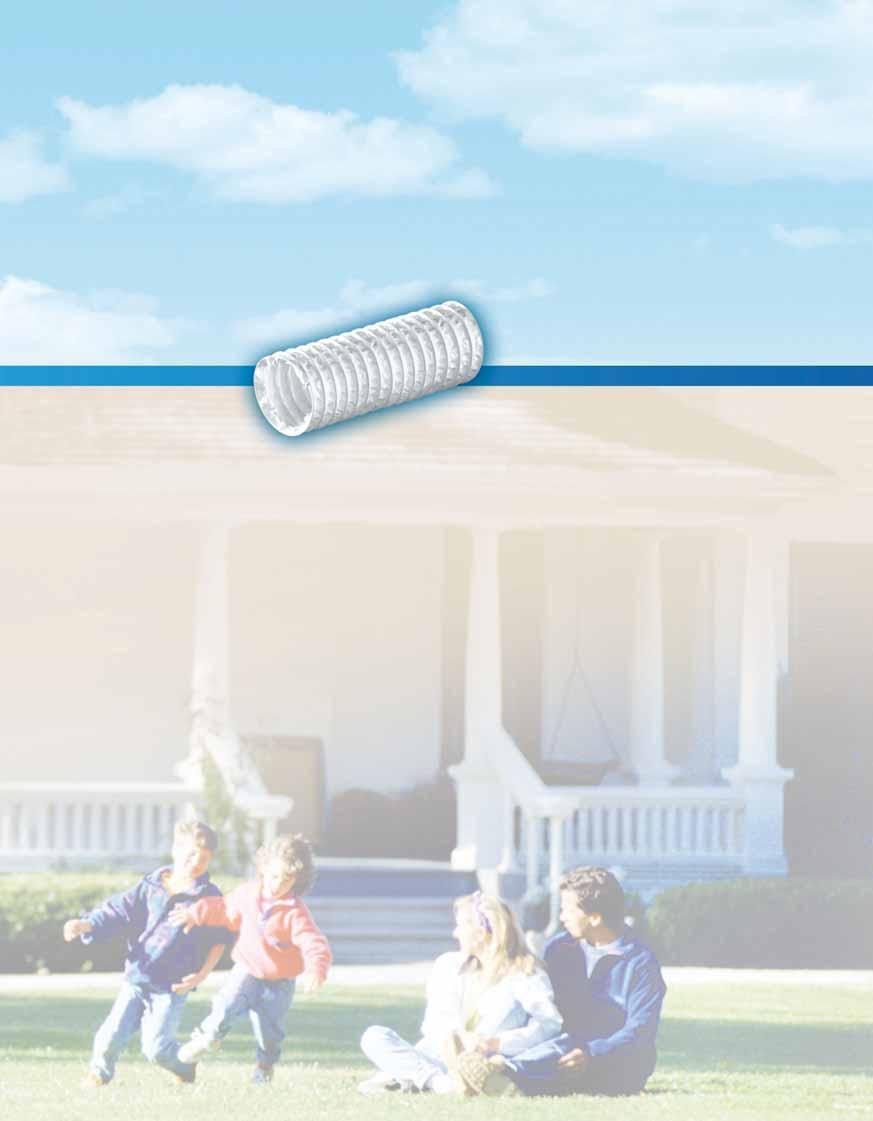 This duct is made of polyvinylchloride (PVC) film and corrosion resistant steel helix. It is perfect solution for ventilation systems of the residential houses and commercial premises.