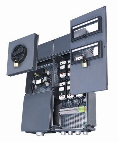 DISTRIBUTION 8146/5 Series Breaker Panelboards BREAKER PANELBOARDS FOR HAZARDOUS & CORROSIVE ENVIRONMENTS Quick and Easy Access to Breaker CLASSIFICATIONS NEC- Class I, Zone 1 AEx de IIC T5 or T6