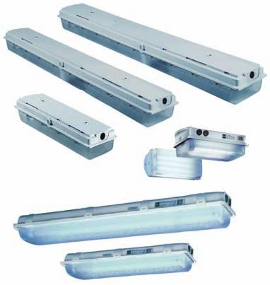 EXLUX ECOLUX C-LUX 6480 Series LIGHTING 6000 6008 6400 6408 6600 6608 6500 6480 Explosion Protected Fluorescent Luminaires for Hazardous and Corrosive