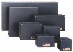 TERMINATION Ready-Term 8146 Terminal Boxes PRE-CONFIGURED FRP TERMINAL BOXES WITH PHOENIX TERMINALS CLASSIFICATIONS of 8146/1 NEC- Class I, Zones 1 & 2 AEx e II T6/T5 Class I, Division 2, Groups