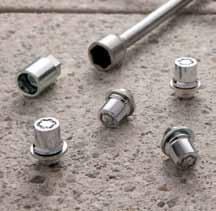 Exterior ccessories lloy Wheel Locks () Precision-machined, weight-balanced alloy wheel locks offer added